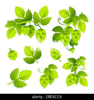 Farbenfrohes Zeichnungsset Stock Vektor