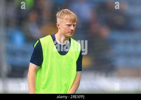 Dundee, Großbritannien. 30. Juli 2023; Dens Park, Dundee, Schottland: Scottish Viaplay Cup Group E Football, Dundee versus Inverness Caledonian Thistle; Lyall Cameron of Dundee während der Aufwärmphase vor dem Spiel Credit: Action Plus Sports Images/Alamy Live News Stockfoto