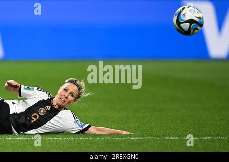 Sydney, Australien. 30. Juli 2023. Fußball, Frauen: Weltmeisterschaft, Deutschland - Kolumbien, Vorrunde, Gruppe H, Matchday 2, Sydney Stadion: Deutschlands Svenja Huth. Kredit: Sebastian Christoph Gollnow/dpa/Alamy Live News Stockfoto