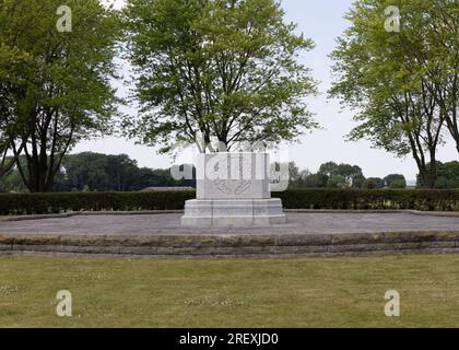 Courcelette Canadian Memorial auf dem Schlachtfeld Somme in Frankreich Stockfoto