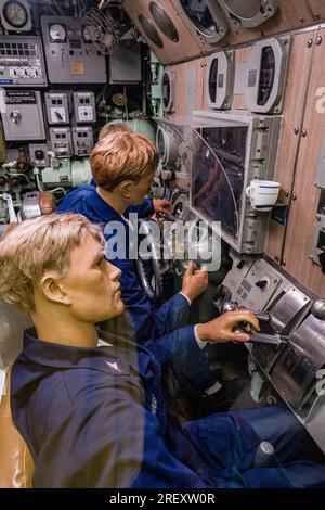 USS Nautilus (SSN-571) Interior The Submarine Force Library & Museum   Groton, Connecticut, USA Stockfoto