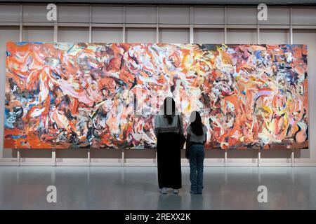 Oslo, Norwegen. 27. Juli 2023. To Skies That Heller, 2018 von Cecily Brown im Nationalmuseum in Oslo, Norwegen. Kredit: Katie Collins/Alamy Stockfoto