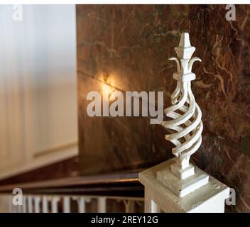 Treppe der Stalinist VIP-Ankunftslounge des Generalshotel am Flughafen Berlin Stockfoto