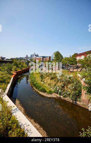 MAYFIELD PARK in GTR Manchester Stockfoto