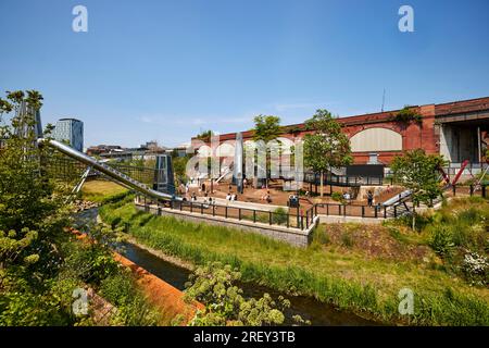 MAYFIELD PARK in GTR Manchester Stockfoto