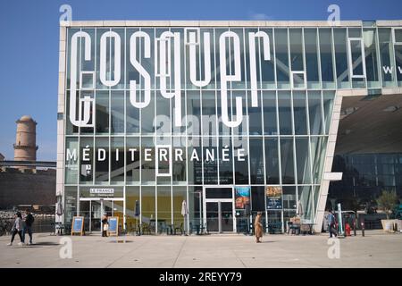 Villa Mediterranee Marseille Frankreich Stockfoto