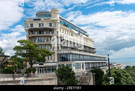 UK, Clacton 30. Juni 2023, SOUTHEND ON SEA, The Park Inn by Radisson Palace Hotel und Grosvenor Casino in Southend-on-Sea, Essex Stockfoto