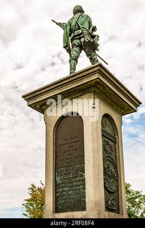 Konföderierten-Soldaten-Sektion, Magnolia-Friedhof, Charleston, South Carolina Stockfoto