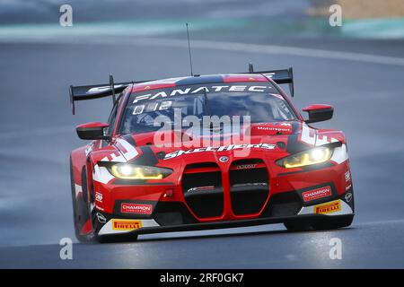 Nürnburg, Deutschland. 30. Juli 2023. # 32, Nurburg, Deutschland, Sonntag, 30. JULI 2023: Dries VANTHOOR, Sheldon VAN DER LINDE, Charles WEERTS, Team WRT, BMW M4 GT3 Car, während des Rennens des Fanatec GT World Challenge Endurance Cup. Das Team WRT fährt im Fanatec GT World Challenge Endurance Cup Rennen, kostenpflichtiges Bild, Foto Copyright © ATP Geert FRANQUET (FRANQUET Geert /ATP/SPP) Kredit: SPP Sport Press Photo. Alamy Live News Stockfoto