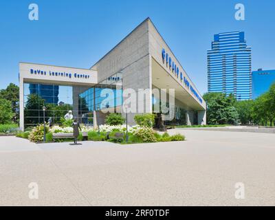 Das Gerald R Ford Presidential Museum am DeVos Learning Center in Grand Rapids, Michigan Stockfoto