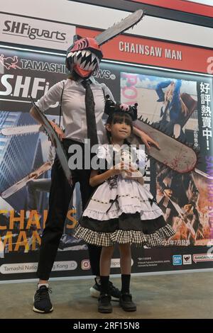 **CHINESISCHES FESTLAND, HONGKONG, MACAU UND TAIWAN RAUS** die 24. ACG HK startet in Hongkong, China, 28. Juli 2023. Stockfoto