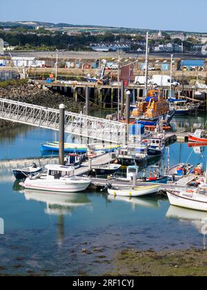 Newlyn, Fishing Harbour, Penzance, Cornwall, England, UK, GB. Stockfoto