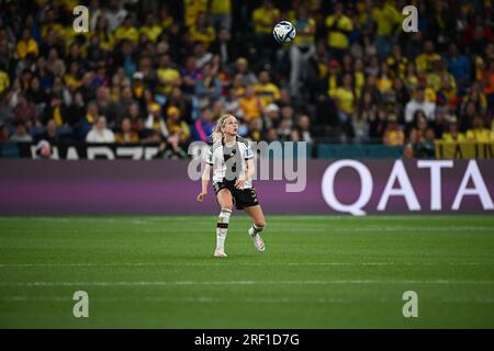 Sydney, Australien. 30. Juli 2023. Fußball, Frauen: Weltmeisterschaft, Deutschland - Kolumbien, Vorrunde, Gruppe H, Matchday 2, Sydney Stadion: Deutschlands Kathrin Hendrich. Kredit: Sebastian Christoph Gollnow/dpa/Alamy Live News Stockfoto