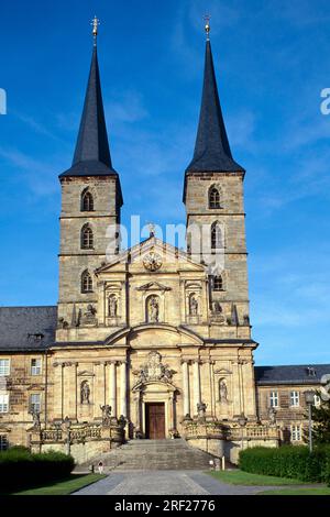 Michelsberg Kloster, Bamberg, Bayern, Deutschland, St. Michael, Ich Bin'S Stockfoto