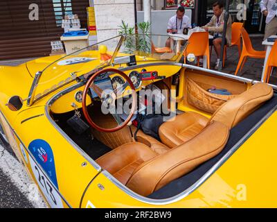 1951 S.I.A.T.A. DAINA GRAN SPORT STABILIMENTI FARINA, Mille Miglia 2023, day2 in San Marino Stockfoto