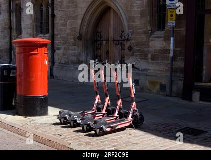 VOI-E-Scooter Stockfoto