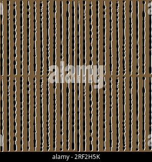 Nahtloses 3D-Muster antiker Elemente. Kann als Wanddekor oder als Grafik verwendet werden. Stockfoto