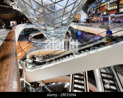 Einkaufszentrum MyZeil im Palais Quartier, Deutschland, Hessen, Frankfurt am Main Stockfoto
