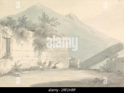 Ruinen von Messenia zwischen 1802 und 1804 von Robert Smirke Stockfoto