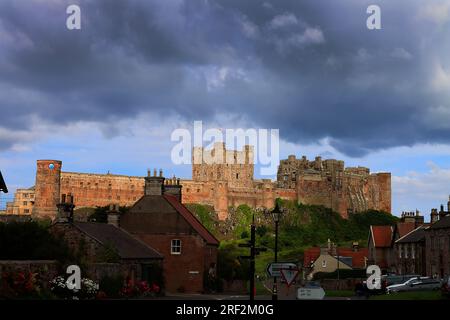 Bamburgh Castle Stockfoto