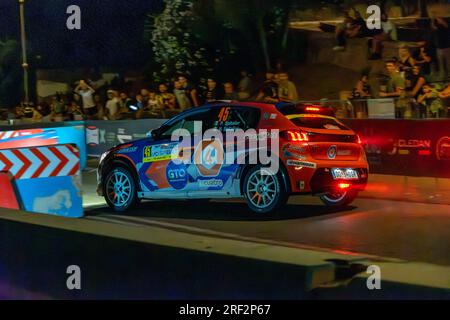 fia-rallye-Rallye della capitale Stockfoto