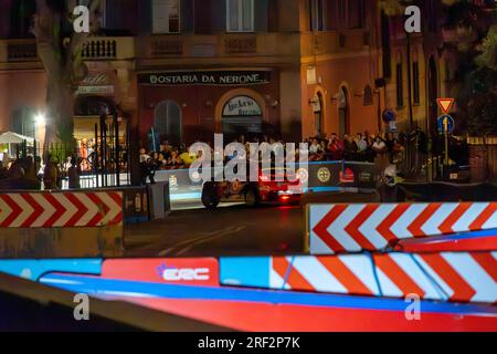 fia-rallye-Rallye della capitale Stockfoto