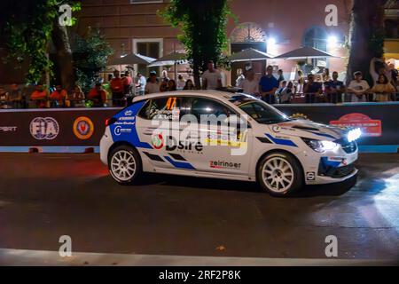 fia-rallye-Rallye della capitale Stockfoto