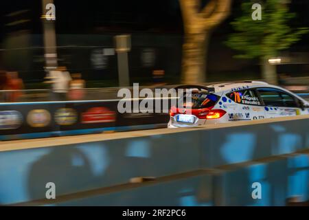 fia-rallye-Rallye della capitale Stockfoto