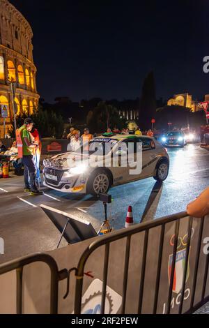 fia-rallye-Rallye della capitale Stockfoto