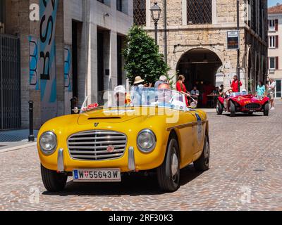 1951 S.I.A.T.A. DAINA GRAN SPORT STABILIMENTI FARINA, Mille Miglia 2023, day5 in Brescia Stockfoto