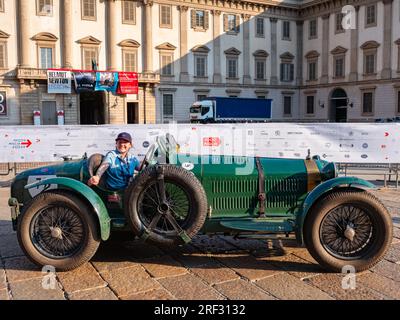 1933 ALFA ROMEO 8C 2300 MONZA, Mille Miglia 2023, day4 endet in Mailand Stockfoto