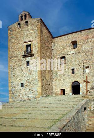 Italien Sizilien Madonie Park Castelbuono Burg Ventimiglia Stockfoto