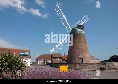 Medmerry Mill, Selsey, West Sussex, England Stockfoto