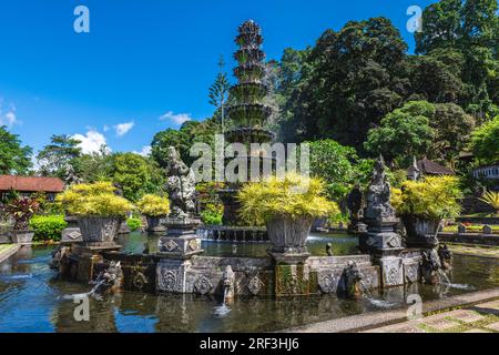 Tirta Gangga, ein ehemaliger Königspalast im Osten Balis, Indonesien Stockfoto