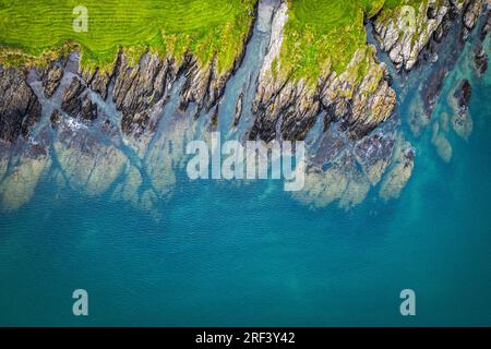 Antenne in Bangor, Co Unten, Nordirland Stockfoto