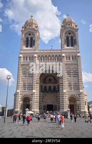 Hauptkathedrale in Marseille, Frankreich Stockfoto