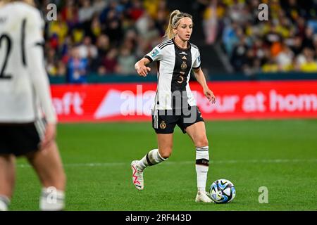 Sydney, NSW, Australien, Kathrin Hendrich (#3 Deutschland) FIFA Frauenweltmeisterschaft 2023 Gruppe H Spiel Deutschland gegen Kolumbien im Sydney Football Stadium (Allianz Stadium), 30. Juli 2023, Sydney, Australien. (Keith McInnes/SPP) Kredit: SPP Sport Press Photo. Alamy Live News Stockfoto