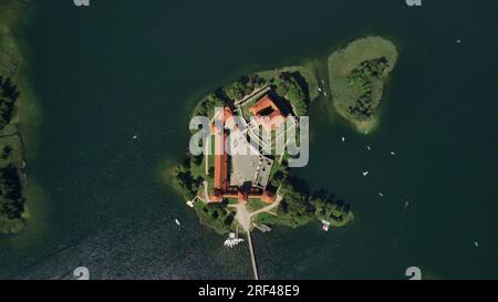 Trakai Burg, Litauen Stockfoto