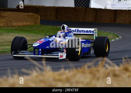 Ted Zorbas, Williams-Renault FW19, Grand-Prix-Klasse, Grand-Prix-Autos von rein fossil betriebenen, mechanisch basierten Mitte-50-Rennwagen bis zu Stockfoto