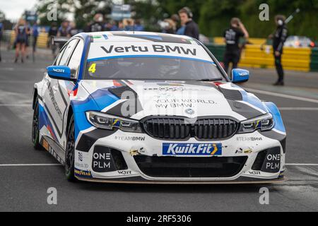 Runde 18 während der British Touring Car Championship am Croft Circuit, Darlington, Großbritannien, am 30. Juli 2023. Foto: Chris Williams. Nur redaktionelle Verwendung, Lizenz für kommerzielle Verwendung erforderlich. Keine Verwendung bei Wetten, Spielen oder Veröffentlichungen von Clubs/Ligen/Spielern. Stockfoto