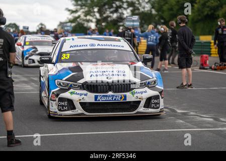 Runde 18 während der British Touring Car Championship am Croft Circuit, Darlington, Großbritannien, am 30. Juli 2023. Foto: Chris Williams. Nur redaktionelle Verwendung, Lizenz für kommerzielle Verwendung erforderlich. Keine Verwendung bei Wetten, Spielen oder Veröffentlichungen von Clubs/Ligen/Spielern. Stockfoto