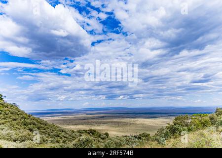 Kenianische Landschaften In Angama Mara Maasai Mara National Game Reserve Park Great Rift Valley Narok County Kenia Ostafrika Reist Afrika Dokumentarfilm Ex Stockfoto
