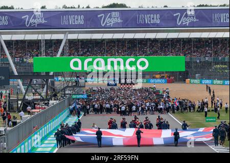 Silverstone, Großbritannien - Freitag, 7. Juli 2023 - FORMEL 1 ARAMCO GROSSEN PREIS VON GROSSBRITANNIEN 2023 Stockfoto