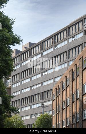 Edinburgh, Schottland, Großbritannien - Linksview House von Alison & Hutchison & Partners Stockfoto