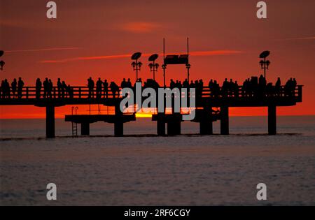 Ostseeraum Graal Mueritz Bad Doberan Mecklenburg-Vorpommern Deutschland Stockfoto