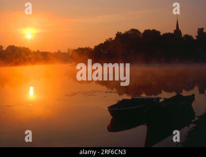 Triebtal bei Jocketa, Poehl-Staudamm, Sachsen, Vogtland, Deutschland Stockfoto