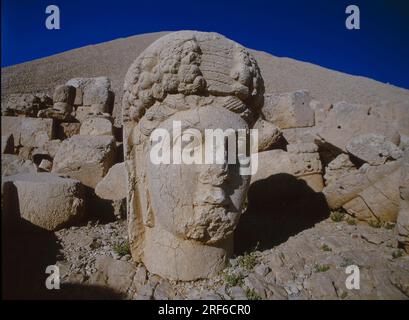 Nemrut Dagi Ostterrasse Türkei Stockfoto