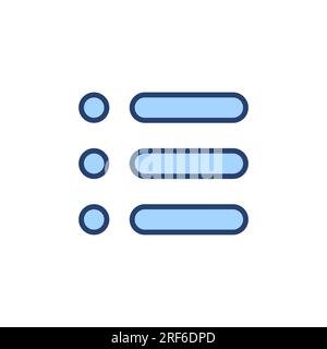 Vektor des Menüsymbols. Symbol und Symbol für Web-Menü. Symbol für hamburger-Menü Stock Vektor