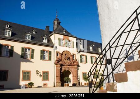 Innenhof, Schloss Bad Homburg, Hessen, Deutschland Stockfoto