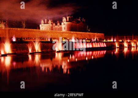 Schloss Le Lude, Le Lude, Sarthe, Frankreich, Loiretal Stockfoto